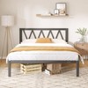 Novilla King Bed Frame with Headboard, 14 Inch Platform Bed
