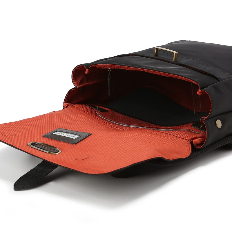 KNOMO Falmouth 16 inch Laptop Backpack Flap Closure Business Computer