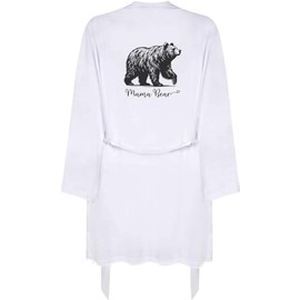 Azeeda Large 'Mama Bear' Adult Dressing Robe/Gown (RO00112387)