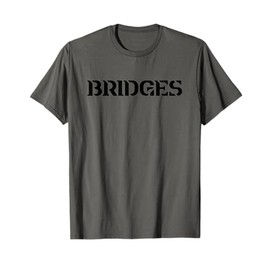 Death Stranding Organization Bridges Stencil Video Gaming T-Shirt