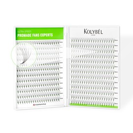 500 Premade Fans Lash Extensions 6D 8-15mm Mixed Length Promade Lash Fans 0.07 C Curl Premade Eyelash Fans Pointed Thin Base Handmade Volume Premade Lash Extensions(6D,0.07-C-8-15mm)