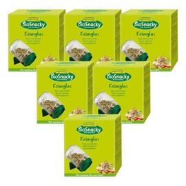 Rapunzel bioSnacky Germination Glass (6 x 1 Item)