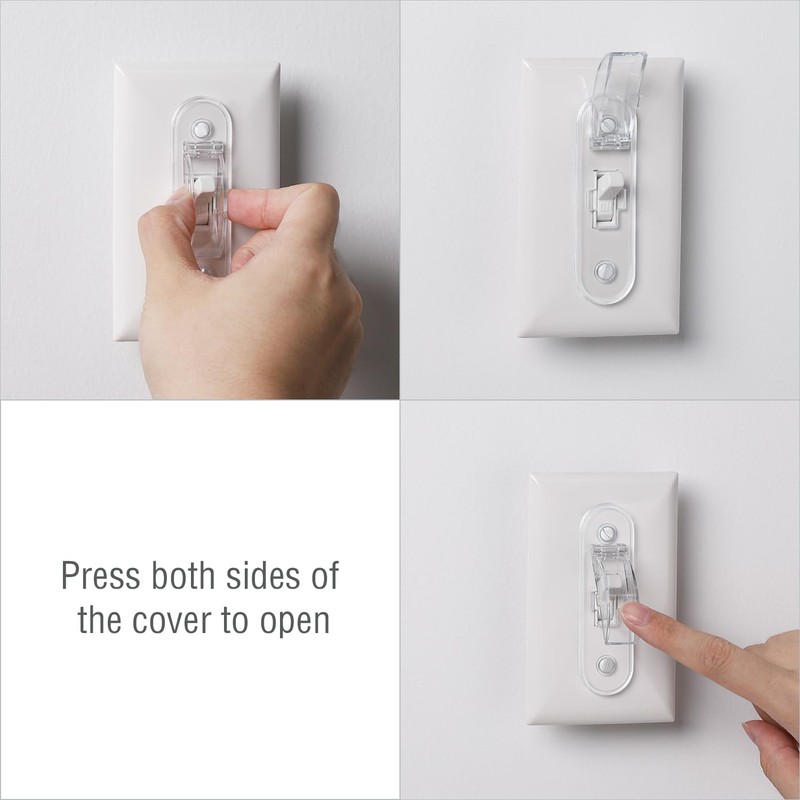 Wall Switch Guard, Childproof Light Switch Cover Guard | Toggle