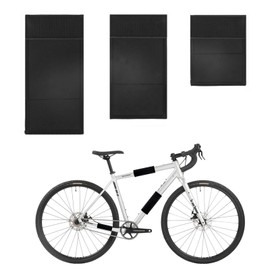 Bicycle Frame Protective Seal, Frame Protector, Set of 3, Bicycle Protective Seal, Chain Cover, Protects Frame, Top Tube Cover, Prevents Scratches and Scratches, Easy Installation, S/L/XXL