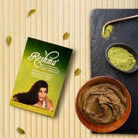 Reshma Beauty Classic Henna Hair Color 100% Natural, For Soft Shiny Hair, Henna Hair Color, Gray Coverage, Ayurveda Hair Product, 5.29 oz, Pack of 1 (Original)