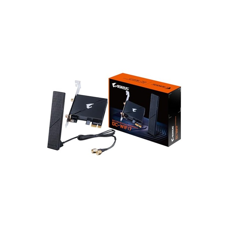 Gigabyte GC-WIFI7 carte réseau Interne WLAN/Bluetooth 5800 Mbit/s
