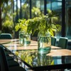 Landical 16" x 24" Rectangle Clear Tempered Glass Table Top