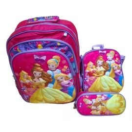 Misorel Kit Lonchera Y Lapicera Para Niñas Con Luz Led