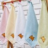 Soft touch Bamboo Yan character daycare towels 5 pieces, Bamboo