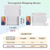 MEBRUDY 9x6x2 Inches Shipping Boxes Pack of 50, Small Corrugated