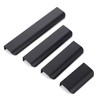 Qrity Pack of 10 164 mm Modern Kitchen Handles Curved
