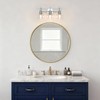PHIXART 3 Lights Bathroom Vanity Light Fixtures, Chrome Traditional Classic