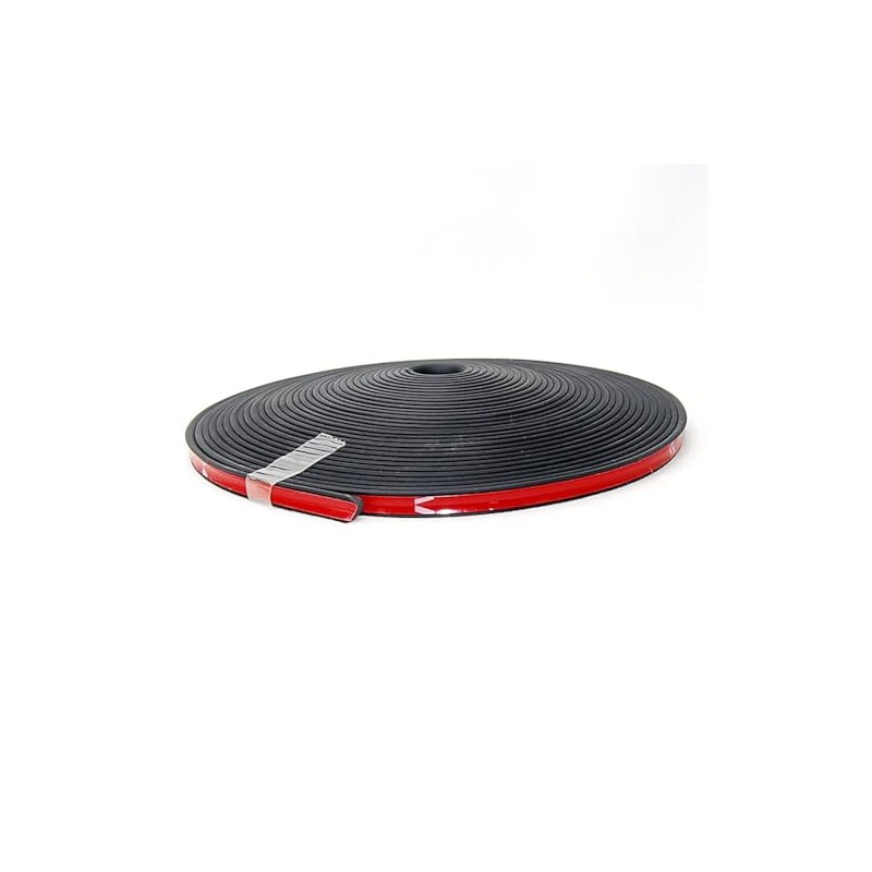 26Ft (8m) Black Automotive Wheel Rim Protector, Car Rim Guard