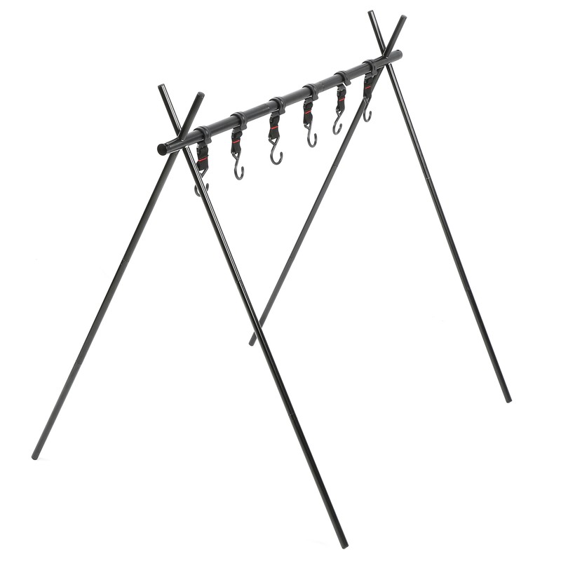 Outdoor Camping Equipment Hanging Rack Foldable Stand Shelf Hanger with
