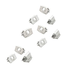 LST 10x Klammer Metall Federklammer Drehverschluß Unterbodenschutz Unterfahrschutz Motorabdeckung Schutz Kompatibel mit Peugeot 1007 206 207 406 607 806