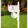 Seashell Mailbox Bracket. Medium. Long Lasting & Fabulous! 16 X