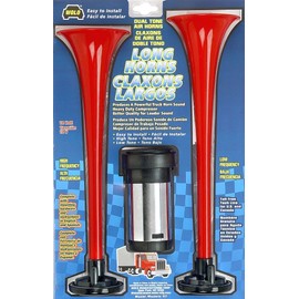 Wolo (417) Long Horns Big Rig Sound - 12 Volt, Low and High Tone
