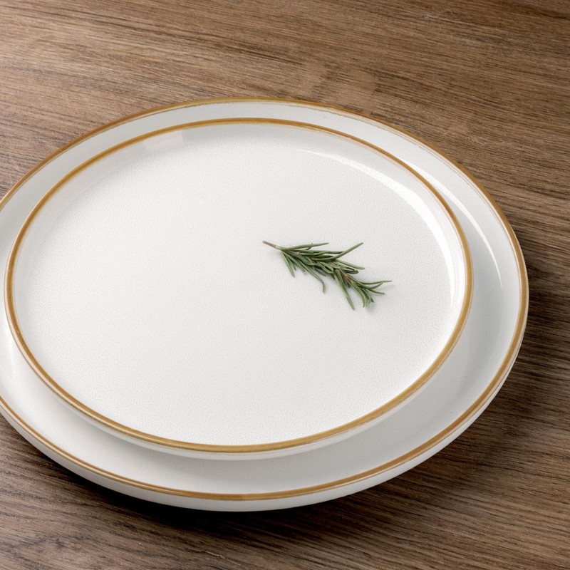 GBHOME Ceramic Dinnerware Sets for 6, 18 Pieces Stoneware Plates
