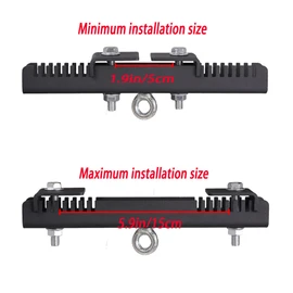 KSWLOR Heavy Duty Beam Clamp Hanger Mount,Heavy Bag Mount 360° Rotation Suitable for I or H Beam Clamps and Hangers Punching Bag Hanger for Boxing Muay Thai Training,Aerial Yoga Swing & Hammock
