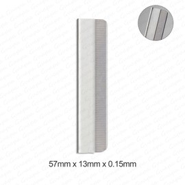 5 Boxes Eyebrow Razor Blades, Microblading Pencil Sharpener Tool, Stainless Steel Single Edge Razor Blades for Permanent Makeup Accessories (1 Count 5 Boxes)