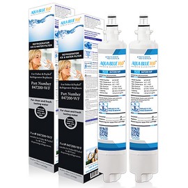 2X Aqua Blue H2O 847200-WF Compatible External Water Filter for Fisher & Paykel 847200