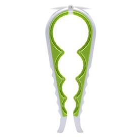 Jar Opener Can Opener Bottle Opener for Seniors, Arthritis Hands and Anyone with Low Strength, Arthritis Jar Openers Get Lids Off Easily(Green and White)