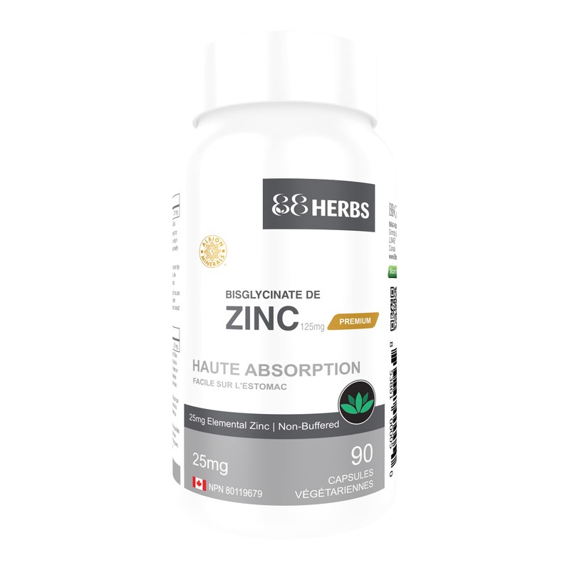 Zinc Bisglycinate – Highest Absorption – Non Buffered – Premium