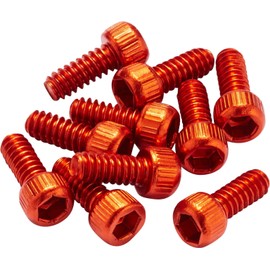 Reverse Escape Pro + Black One Pedal Aluminium Pin Set US Orange