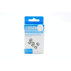 Trimz Bandage Clips - White/Metal 20 Pieces