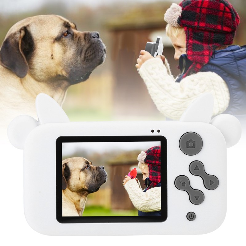 TLXKC103 Cow High Definition Children's Toy Camera Orange Birthday Gifts