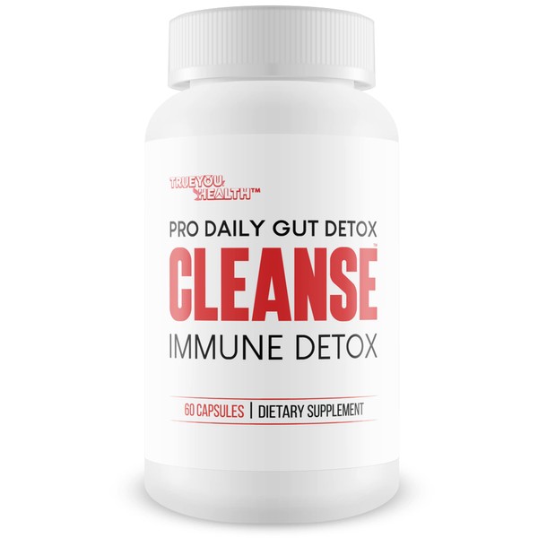 Pro Daily Gut Detox Cleanse Immune Detox - Detox Cleanse with Probiotics - Promote Reduced Bloating for Healthy Appearance - Naturally Aid Digestion & Gut Health - Acai Berry Cleanse Immune Support