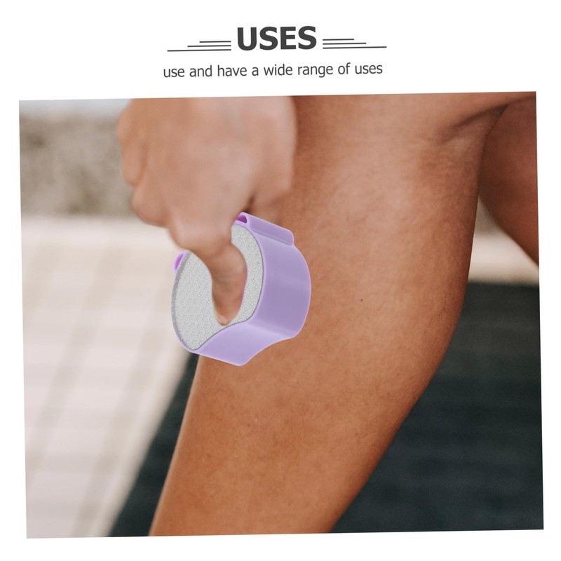 WOONEKY Heel File Hair Remover and Foot Exfoliator for Women