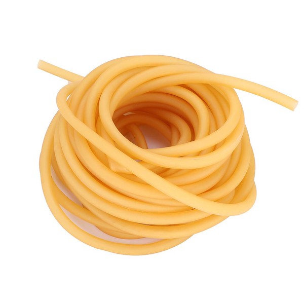 Rubber Tube Bands Workout Tube High Elasticity Stretchy Replacement Rubber prevent Aging Exercise Medical Science, Research Laboratory Multi Purpose 1 m/3 m/5 m/10 m Amber