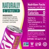 Zevia Zero Sugar Energy Drink, Raspberry Lime, 12 oz Cans