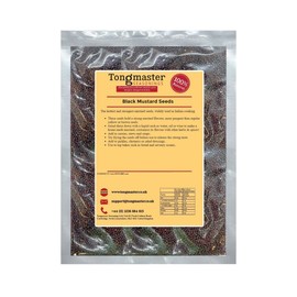 Black Whole Mustard Seeds - 100g