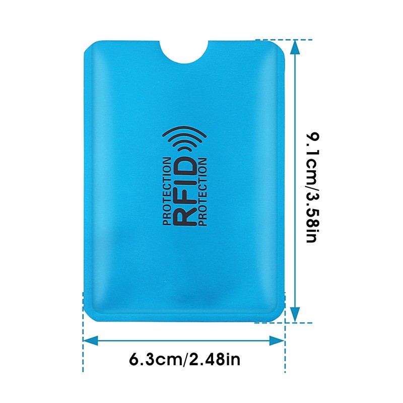 9 Pcs RFID Blocking Sleeves Credit Card Protector RFID Card
