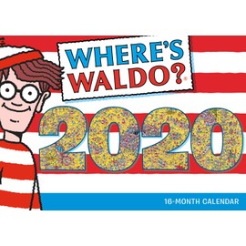 2020 Where’s Waldo 16-Month Wall Calendar