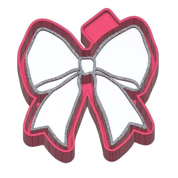 Bow 3 Freshie Mold & 3D Printed Mold Housing Option