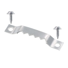 Sawtooth Picture Hangers, 50 pcs Small Picture Hanging Hook, Silver Picture Hangers with Screws Picture Hang Solutions, Picture Hanging Hardware for Paintings, Photos Frame, Artwork, Home Decor, Clock