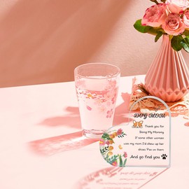 LSVGSAK Dog Mom Gifts for Women Stocking Stuffers Dog Lovers Gifts for Women Best Gifts for Dog Owners Dog Mom Dog Themed Gifts Dog Walker Gifts Presents Xmas Acrylic Block