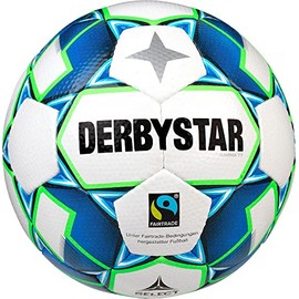 DERBYSTAR Unisex - Adult Gamma TT Training Ball, White, 5