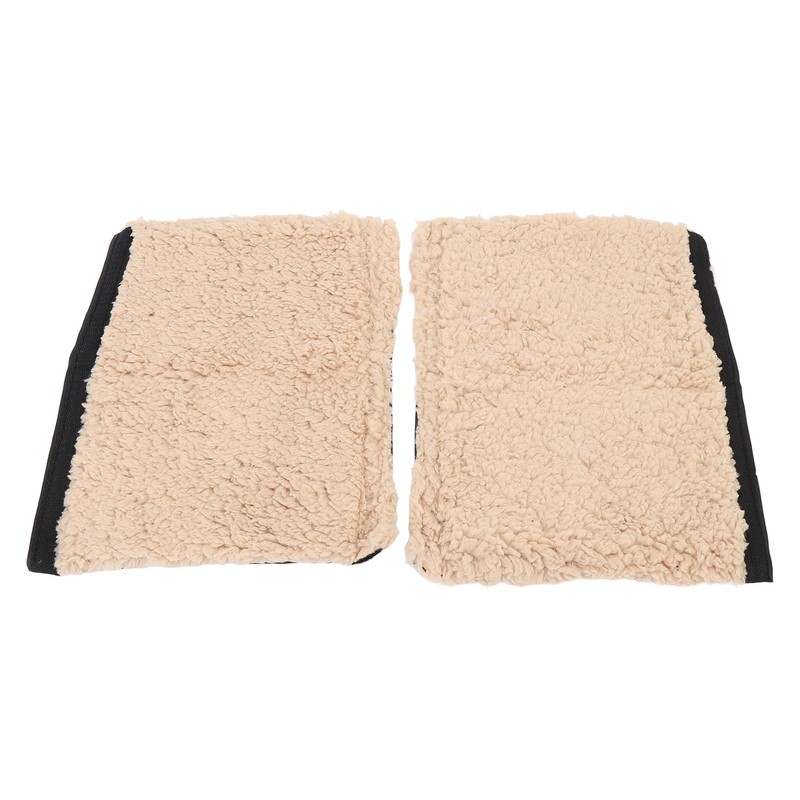 Sheepskin Fleece Armrest Cushion for Comfort Protecting Arms and Elbows
