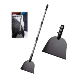 Garden Cleaning Scraper, 54'' Heavy Duty Flat Shovel, Snow Shovel, Ice Scraper, Chopper for Walkway, Ice Removal Tool for Road Outdoor Garden Cleaning Scraper, Weed Remove Tool for Lawn Edging