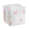 JOVAKIT Cubic Shaped Quilted Makeup Bag Cosmetic Bag for Women,