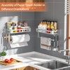 Paper Towel Holder Wall Mount, MAYZOLOP Easy One-Hand Tear Design