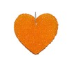 ChicWick Car Candle Pumpkin Spice Heart Shape Car Freshener Fragrance