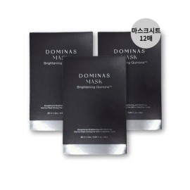 dominas [Fashion Plus] [Dominas] Dominas Brightening 12 servings (3 boxes) Dominas Mask Packs 3 boxes / [패션플러스][도미나스]도미나스 브라이트닝 12회분(3박스) 도미나스 마스크팩 3박스