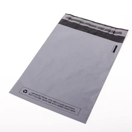 9 X 12 inch (100 Pack) Recycled Strong Grey Mailing Poly Postal Self Seal Bags Large to Small Mailing Bags Postage Packaging Assorted Mailers Posting Shipping Post Parcels Package Bags Various Sizes
