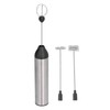 Electric Milk Frother USB Rechargeable Handheld Adjustable Foam Maker for