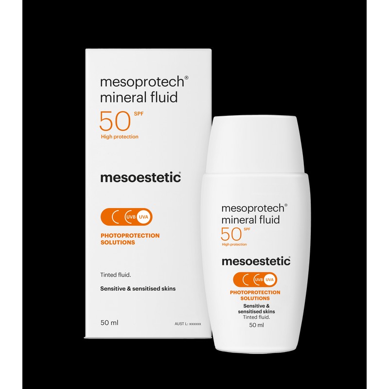 mesoestetic Mesoprotech Mineral Matt Antiaging Fluid 50+ 50ml